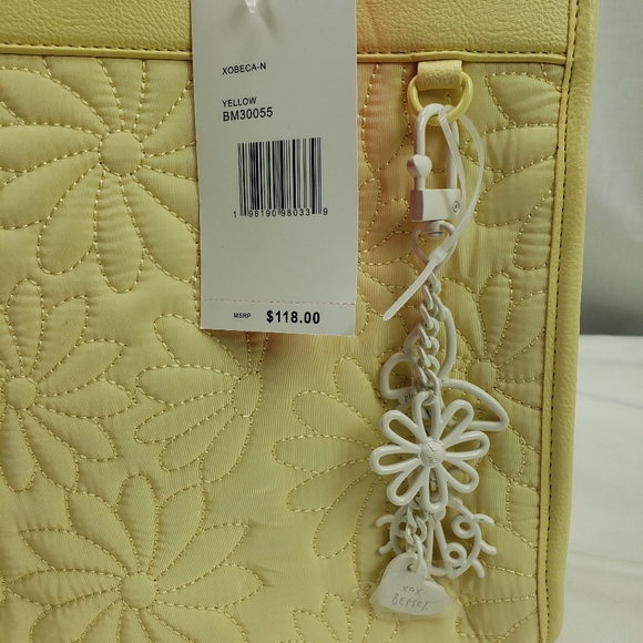 Betsey Johnson Yellow Purse Handbag NWT - Picture 3 of 8
